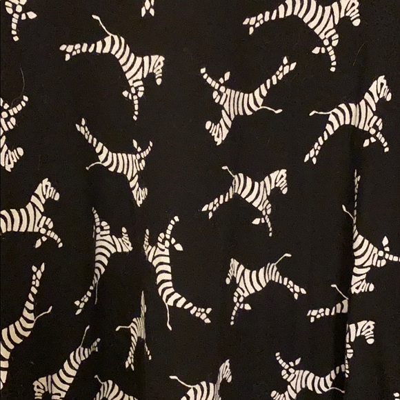 Aeropostale Zebra Print Skater Dress - Picture 2 of 2